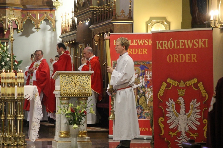 195. Inwestytura Królewskiego Orderu św. Stanisława w Szczepanowie