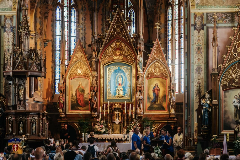 Inauguracja uroczystości u Królowej Polskiego Morza