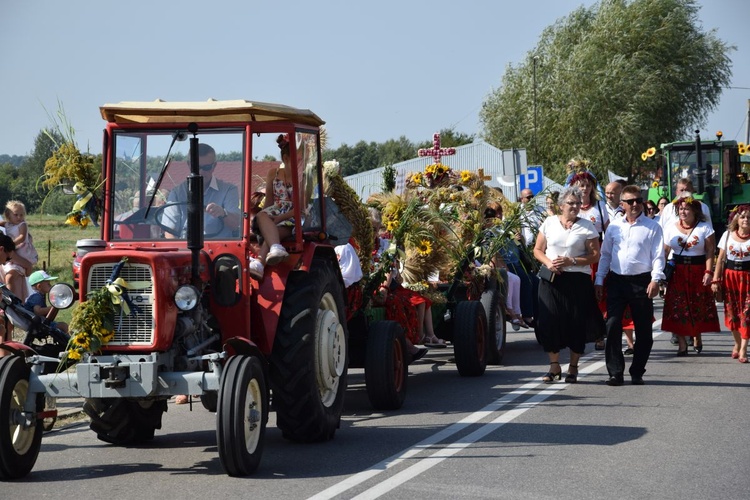 Dożynki diecezjalne w Kałkowie-Godowie