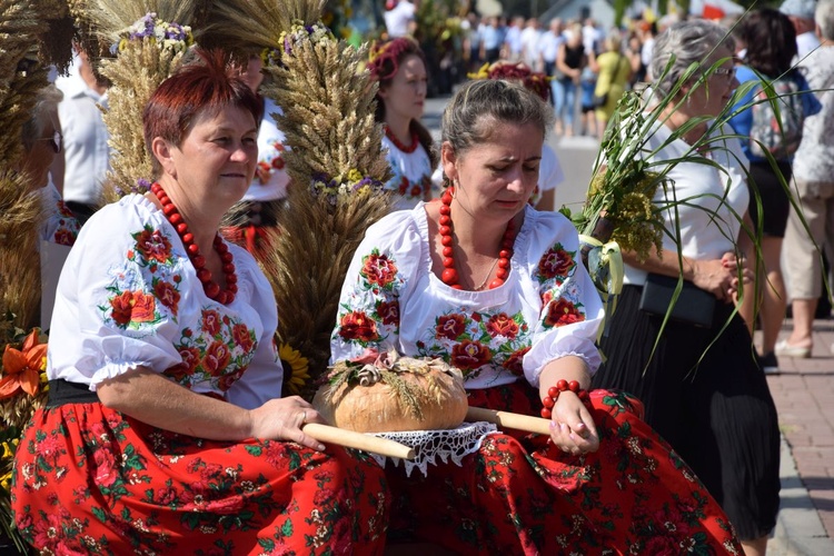 Dożynki diecezjalne w Kałkowie-Godowie