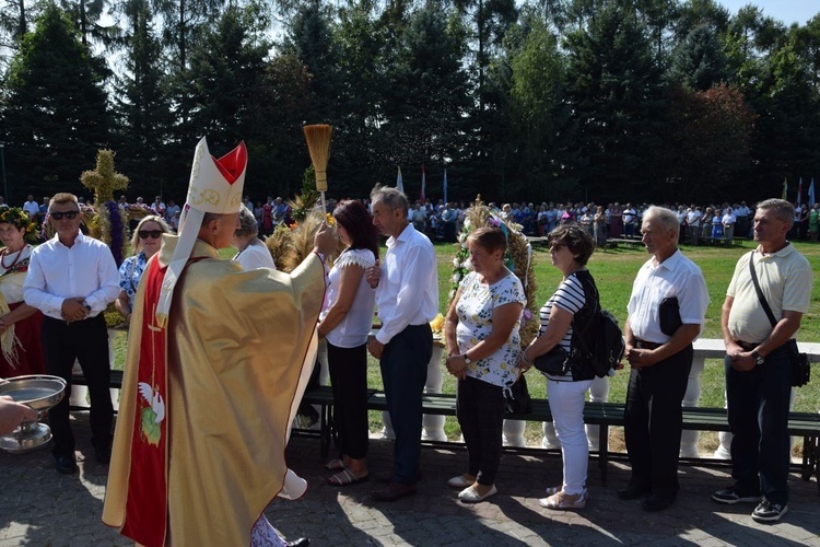 Dożynki diecezjalne w Kałkowie-Godowie