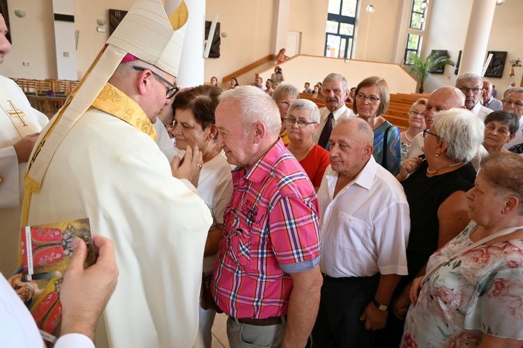 Pielgrzymka złotych jubilatów