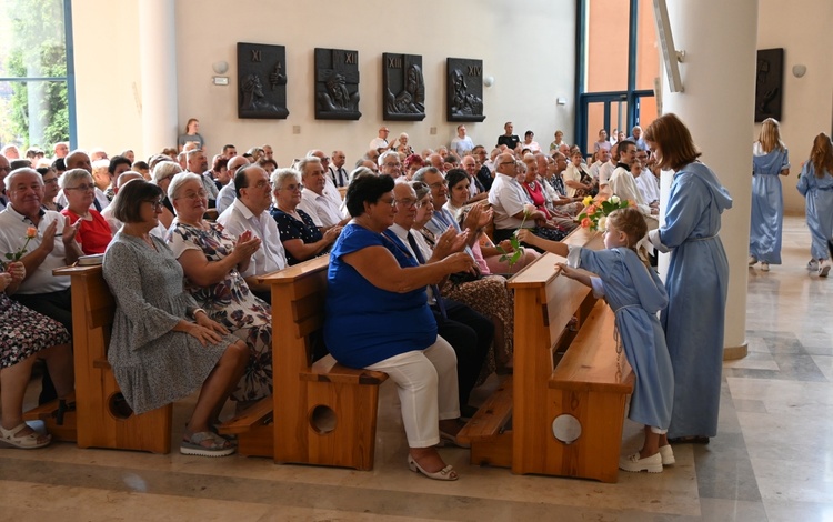 Pielgrzymka złotych jubilatów