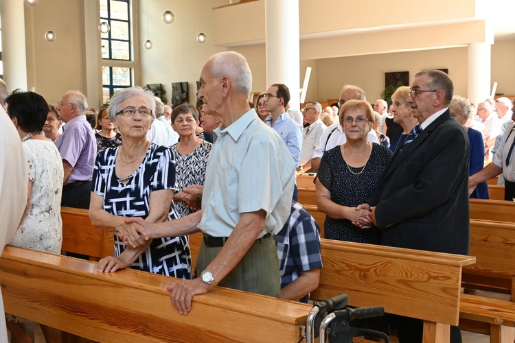 Pielgrzymka złotych jubilatów