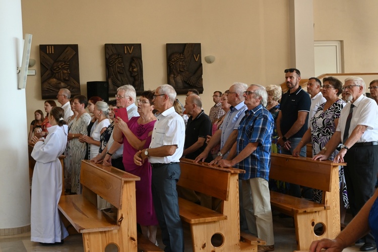 Pielgrzymka złotych jubilatów