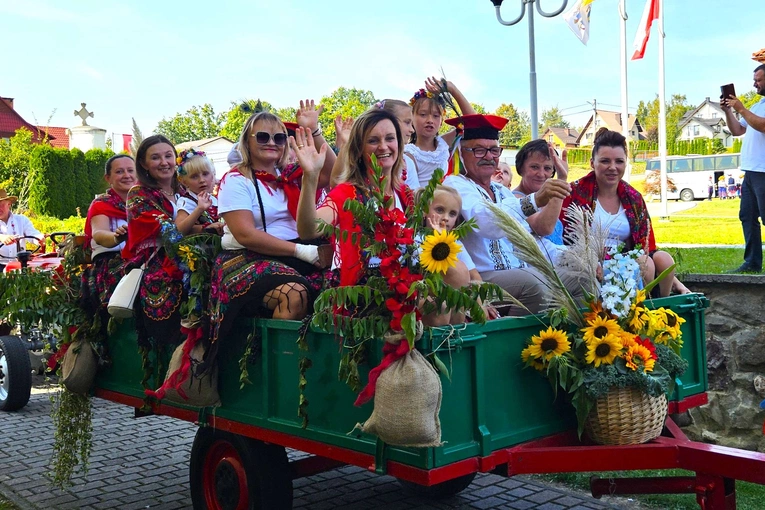 Dożynki gminy Trzciana