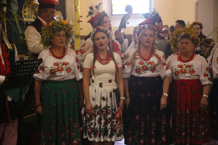 Dożynki gminy Trzciana