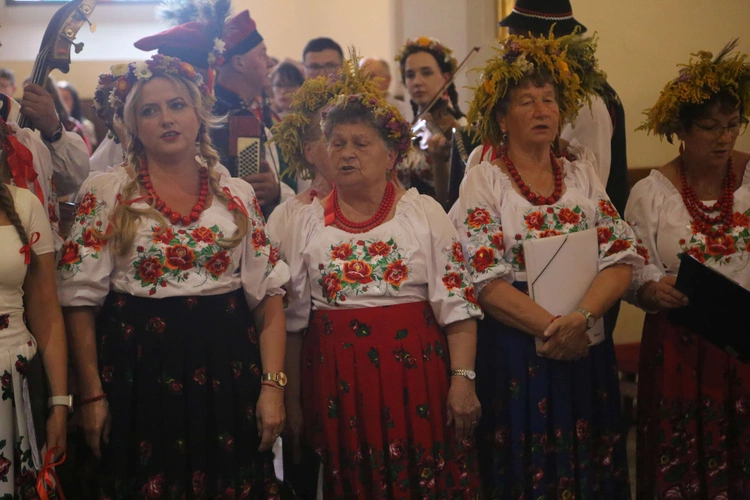 Dożynki gminy Trzciana