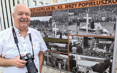 Adam Szymański fotografował wiele wydarzeń związanych z posługą kapłana.