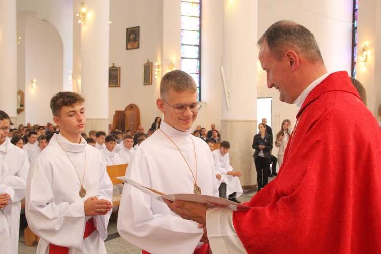 Błogosławieństwo nowych ceremoniarzy 2024