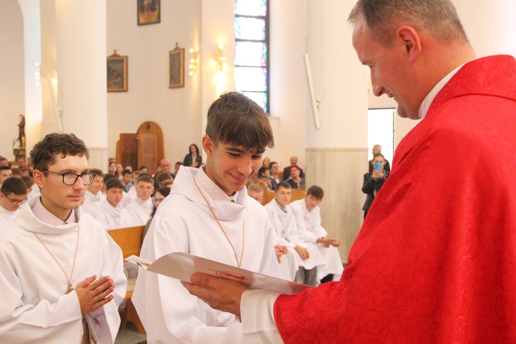 Błogosławieństwo nowych ceremoniarzy 2024