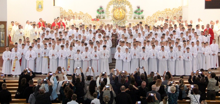 Błogosławieństwo nowych ceremoniarzy 2024