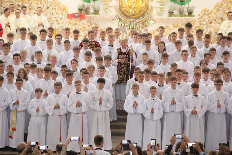 Błogosławieństwo nowych ceremoniarzy 2024