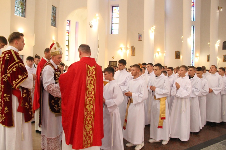 Błogosławieństwo nowych ceremoniarzy 2024