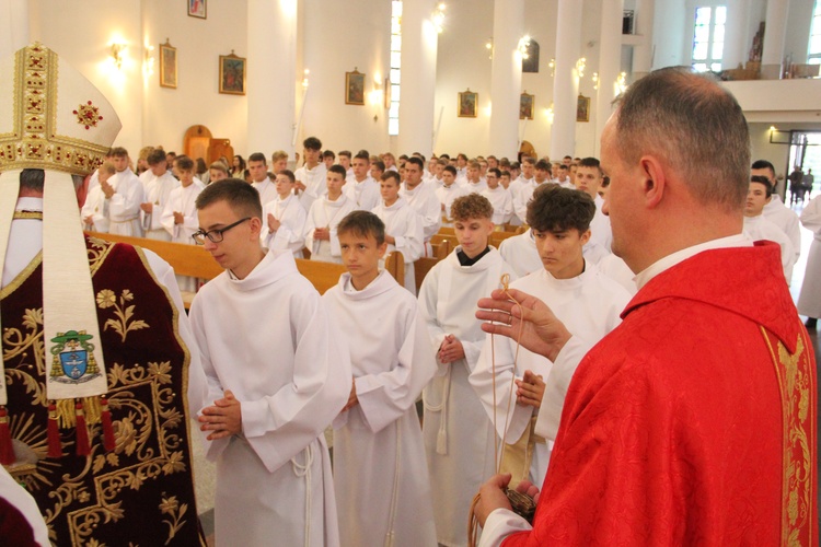 Błogosławieństwo nowych ceremoniarzy 2024