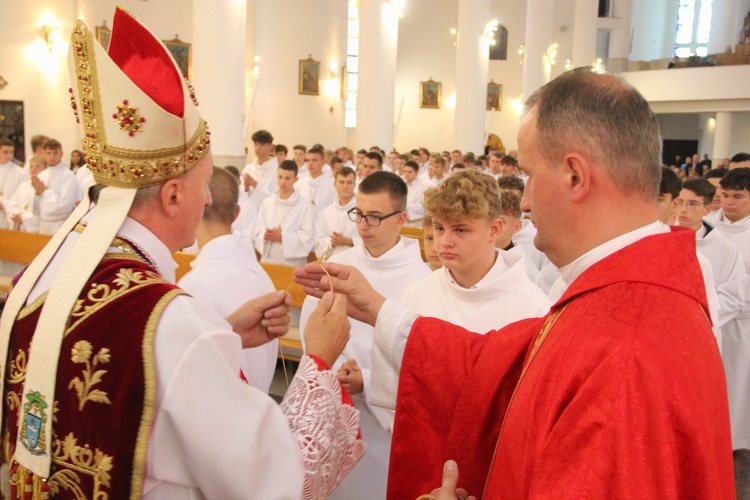 Błogosławieństwo nowych ceremoniarzy 2024