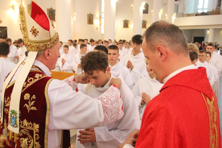 Błogosławieństwo nowych ceremoniarzy 2024