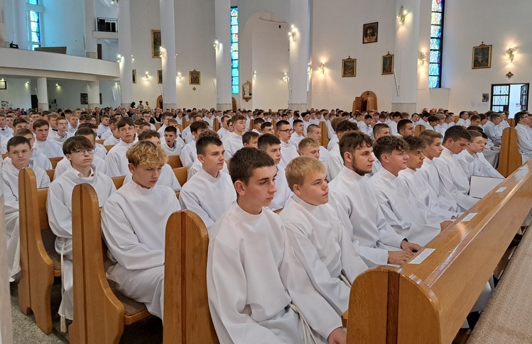 Błogosławieństwo nowych ceremoniarzy 2024