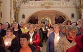 Nabożeństwo ze świecami na Górze Świętej Anny