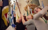 Nabożeństwo ze świecami na Górze Świętej Anny