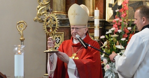 Opolanie uczcili relikwie Krzyża Świętego