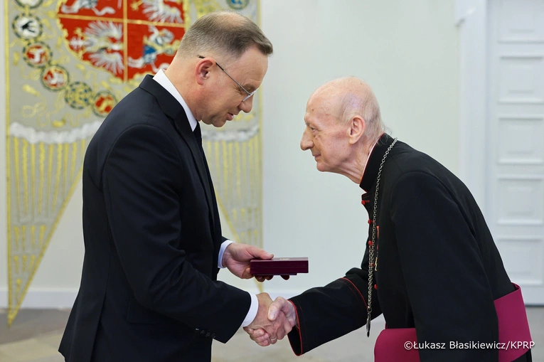 Krzyż Kawalerski Orderu Odrodzenia Polski dla ks. prof. Stanisława Sojki