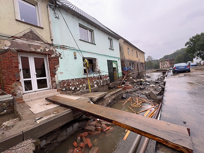 Kłodzko i Lądek-Zdrój dzień po tragedi