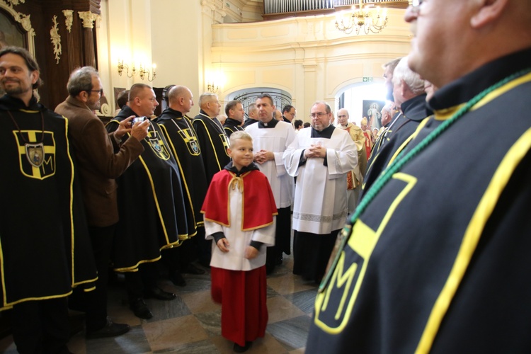 Płock. Obraz Jezusa Miłosiernego w kościele św. Jana Chrzciciela