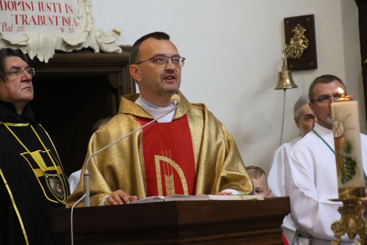 Płock. Obraz Jezusa Miłosiernego w kościele św. Jana Chrzciciela