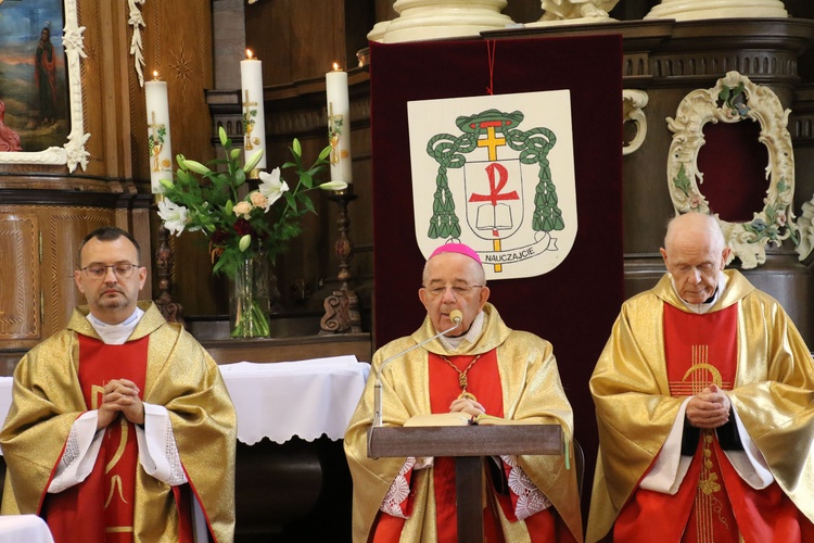 Płock. Obraz Jezusa Miłosiernego w kościele św. Jana Chrzciciela