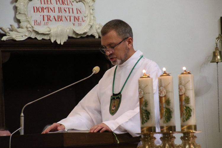 Płock. Obraz Jezusa Miłosiernego w kościele św. Jana Chrzciciela