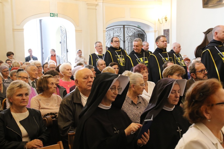 Płock. Obraz Jezusa Miłosiernego w kościele św. Jana Chrzciciela