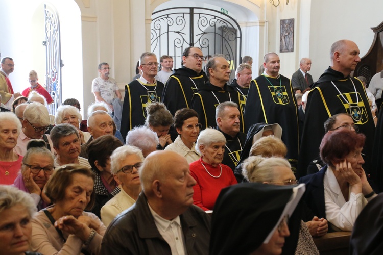 Płock. Obraz Jezusa Miłosiernego w kościele św. Jana Chrzciciela