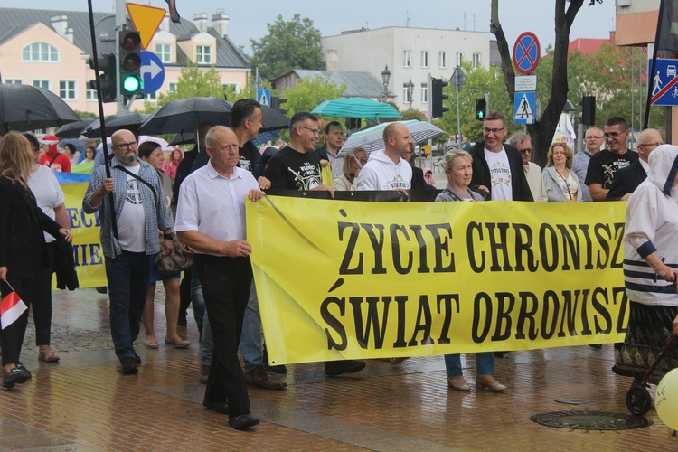 Ciechanów. Marsz dla Życia i Rodziny