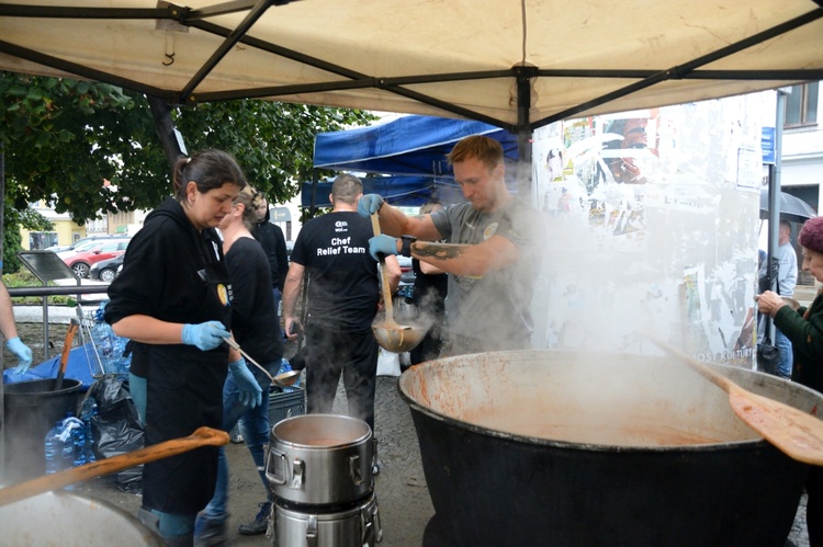 World Central Kitchen w Głuchołazach