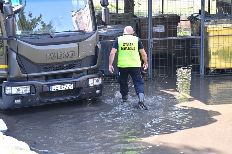 Przez Żagań przechodzi fala kulminacyjna