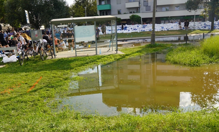 Obrona przed wodą we Wrocławiu-Stabłowicach