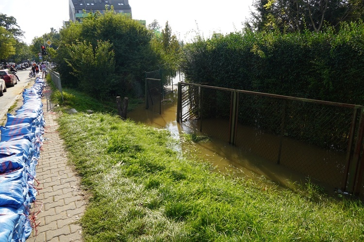 Obrona przed wodą we Wrocławiu-Stabłowicach