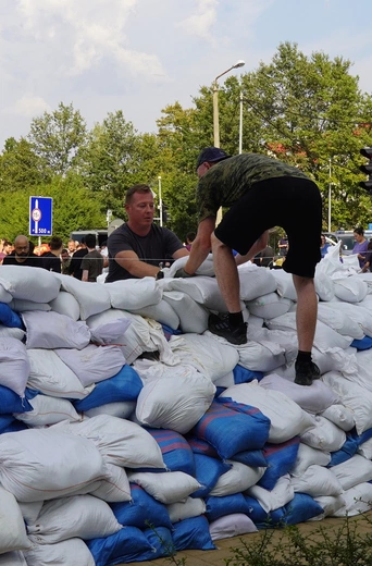 Obrona przed wodą we Wrocławiu-Stabłowicach