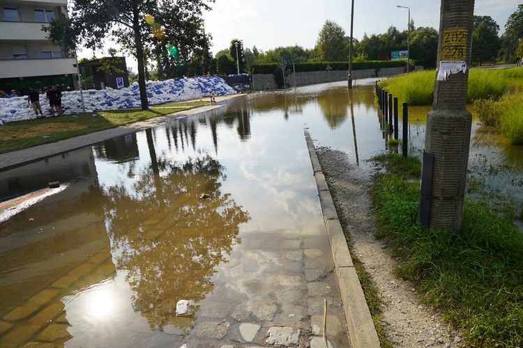 Obrona przed wodą we Wrocławiu-Stabłowicach