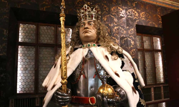 Kraków. Król Sas jak żywy