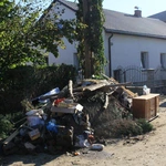 Branice-Zamek. Zniszczenia popowodziowe