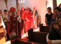 Poświęcenie kościoła św. Tekli w Wódce po remoncie