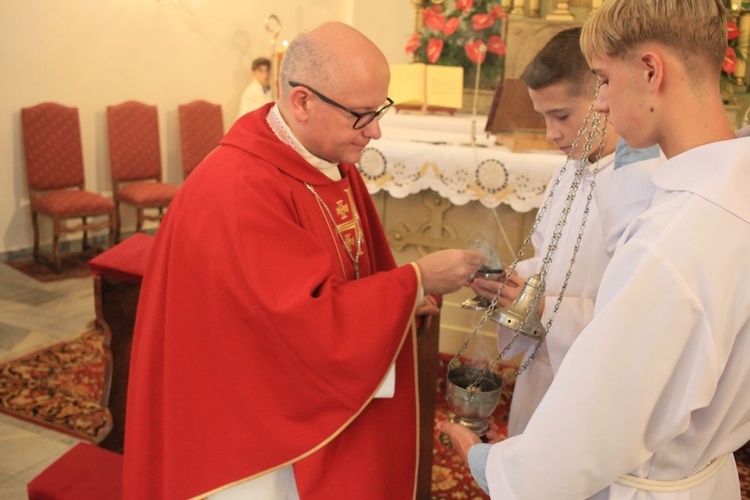 Poświęcenie kościoła św. Tekli w Wódce po remoncie