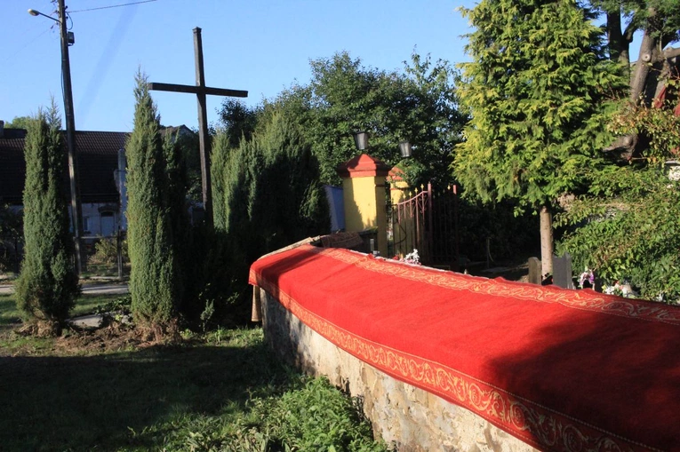 Pierwsza niedziela po powodzi w Chomiąży