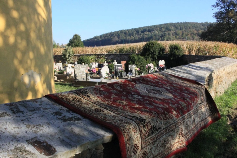 Pierwsza niedziela po powodzi w Chomiąży