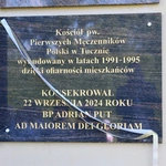 Konsekracja kościoła w Tucznie