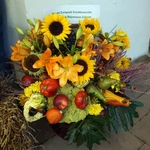 Korony żniwne i plony ziemi w Lubecku