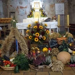 Korony żniwne i plony ziemi w Lubecku