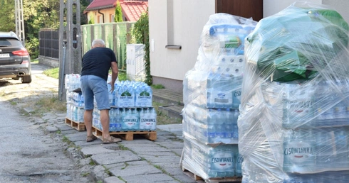 Pomoc od Caritas dla powodzian